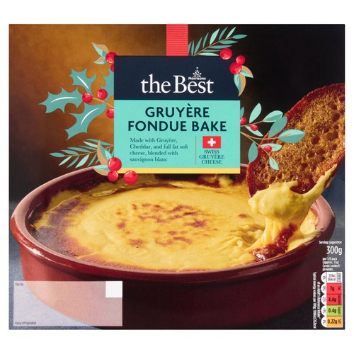Morrisons The Best Gruyere Fondue With Sauvignon Blanc 300g