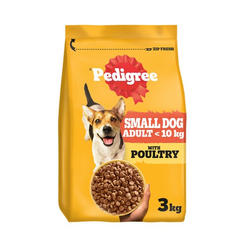 Pedigree Small Dog Complete Dry With Poultry And Vegetables 