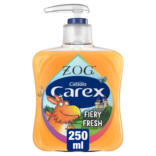 Carex Zog Fiery Fresh Antibacterial Hand Wash 250ml