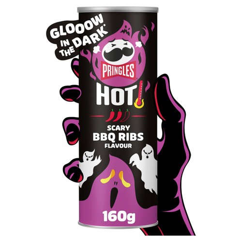 Pringles Hot Smoky BBQ Ribs   160g