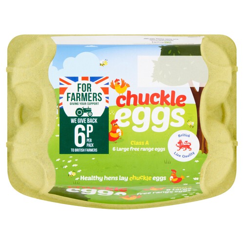 Chuckle Large Free Range Eggs For Farmers