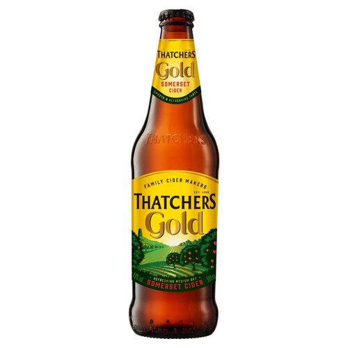 Thatchers Gold Cider Bottle 