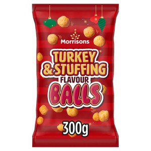 Morrisons Festive Edition Turkey & Stuffing Flavour Balls 300g