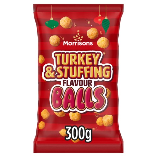 Morrisons Festive Edition Turkey & Stuffing Flavour Balls 300g