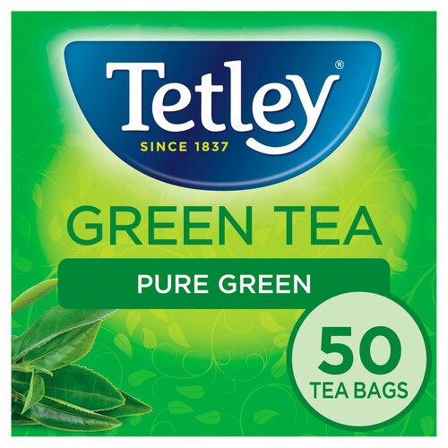 Tetley Pure Green Tea Bags 50s