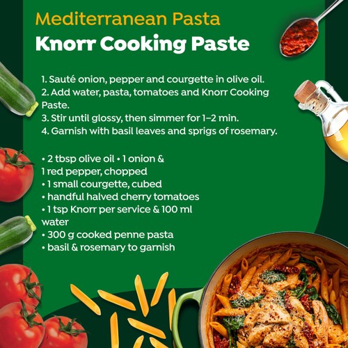 Knorr Sundried Tomato & Herbs Cooking Paste 165g