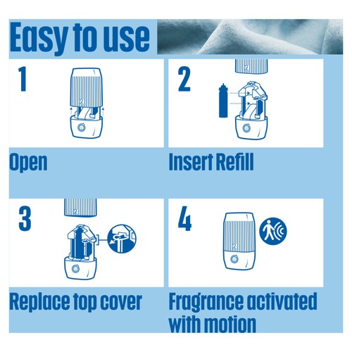 Glade One Sense And Spray Holder Clean Linen 13Ml