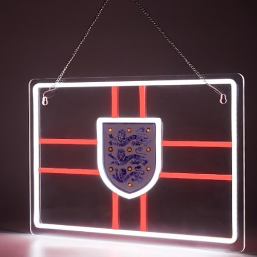 Brooklyn Neon Light England Flag