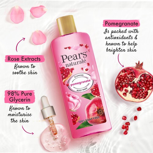 Pears Naturale Body Wash Pomegranate 