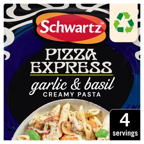 Schwartz garlic and herb pasta bake