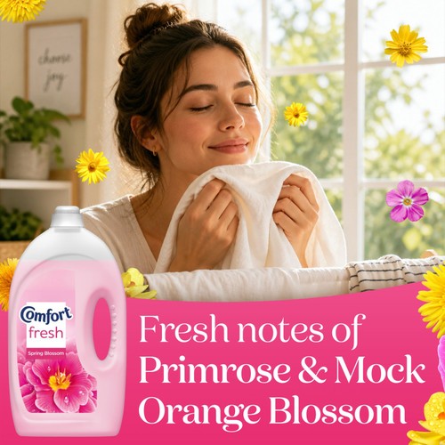 Comfort Fresh Fabric Conditioner Spring Blossom 80 Washes