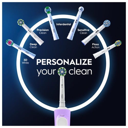 Oral-B Vitality Pro Lilac Mist Electric Rechargeable Toothbrush