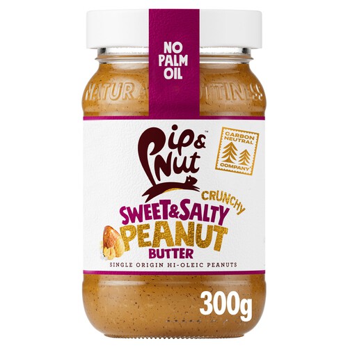 Pip & Nut Sweet And Salty Crunchy Peanut Butter