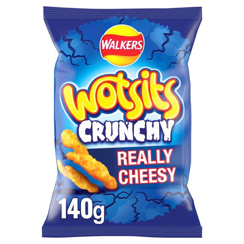 Walkers Wotsits Crunchy Really Cheesy Sharing Snacks Crisps 