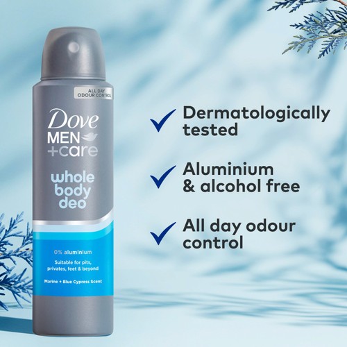 Dove For Men Whole Body Spray Marine 