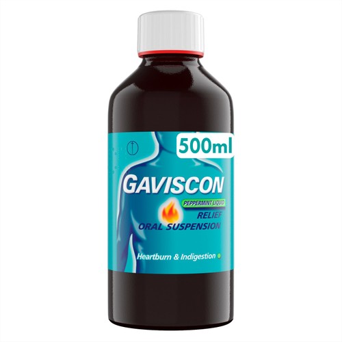 Gaviscon Liquid Original Peppermint 500ml