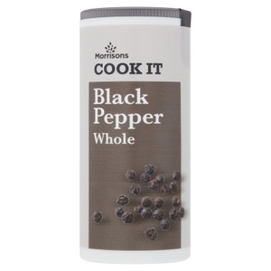 Morrisons Whole Black Pepper