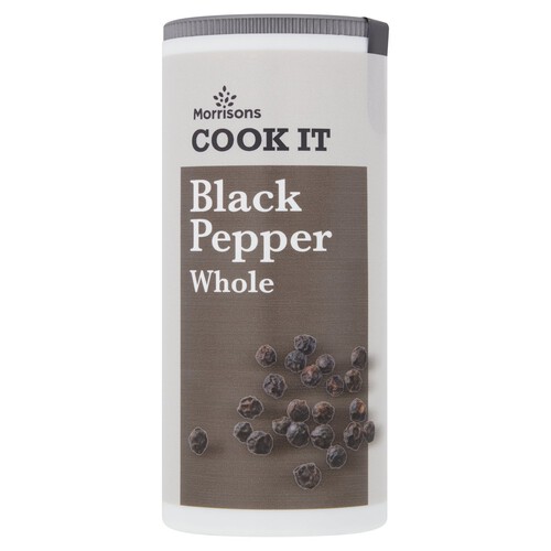 Morrisons Whole Black Pepper 