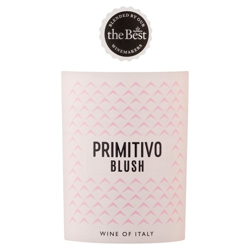 Morrisons The Best Primitivo Blush 75CL