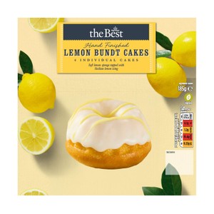 Morrisons The Best Lemon Bundt Cakes x 4 Pack