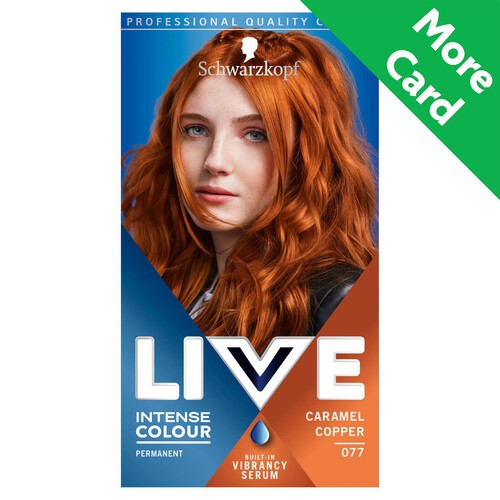 Schwarzkopf Live Permanent Caramel Copper