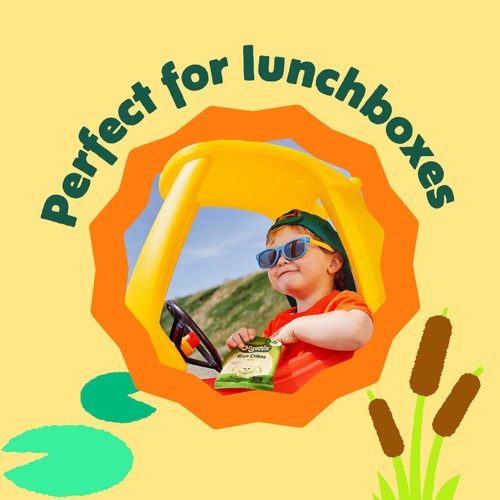 Organix Mini Organic Cheese Crackers Toddler Snack Multipack