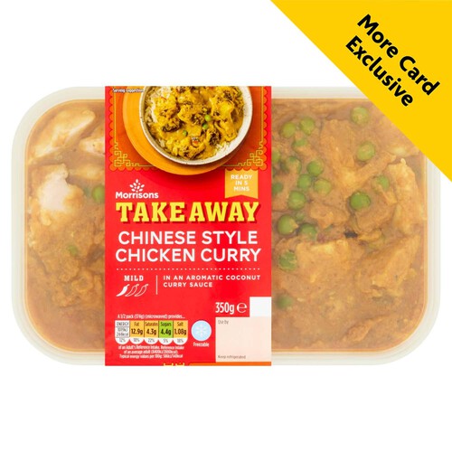 Morrisons Takeaway Chinese Chicken Curry