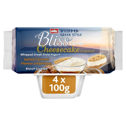Muller Corner Bliss Whipped Greek Style Cheesecake Inspired Yogurt 