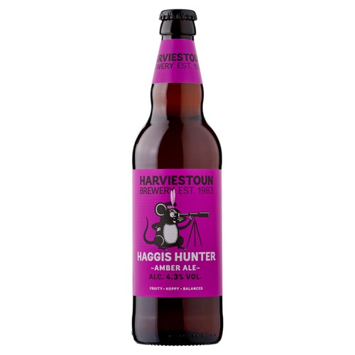 Harviestoun haggis hunter amber ale