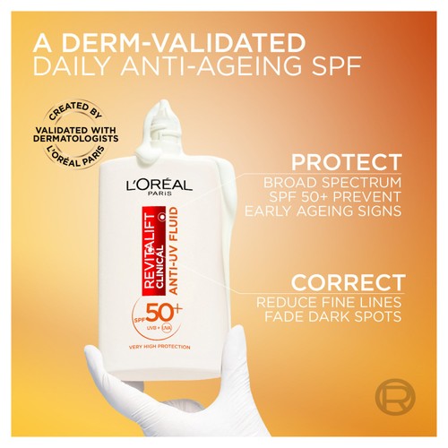 L'Oreal Revitalift Clinical Anti-UV Fluid 50ml