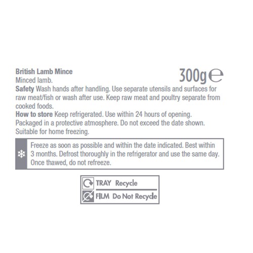 Morrisons Lamb Mince 300g
