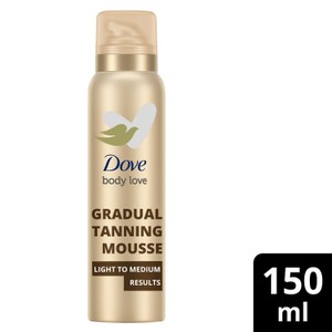 Dove Gradual Self Tan Mousse Medium To Dark 150ml