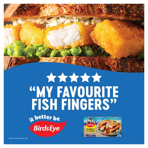 Birds Eye 18 Omega Fish Fingers 