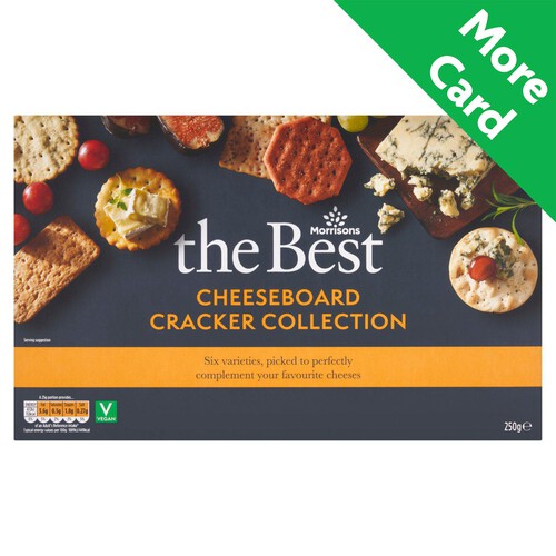 Morrisons The Best Cheeseboard Cracker Selection