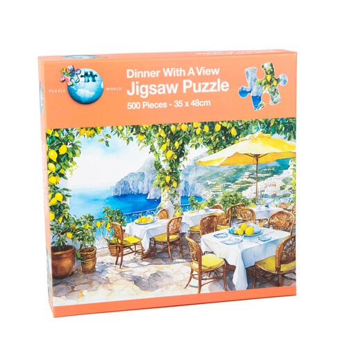 RMS 500 Pieces Adult Puzzles- Dinner With A View