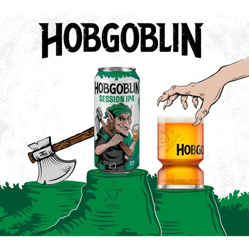 Hobgoblin Session IPA Ale Beer Cans