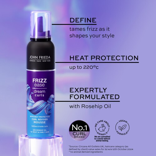 John Frieda Frizz Ease Curl Reviver Mousse