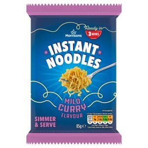 Morrisons Mild Curry Instant Noodles