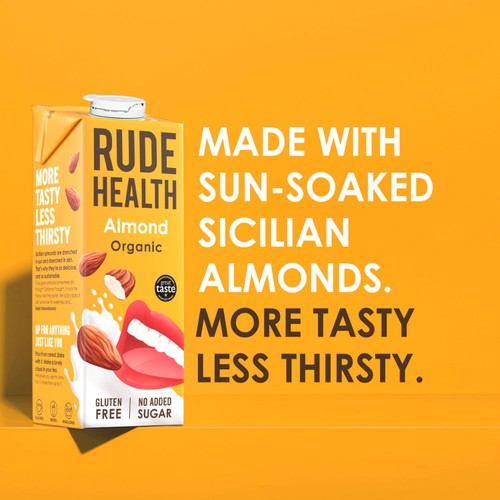 Rude Health Organic Almond Drink 1L