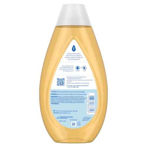 Johnson's Kids Curl Defining Shampoo 500ML