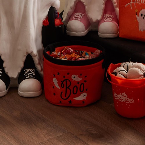 Morrisons Halloween Treat Basket Orange