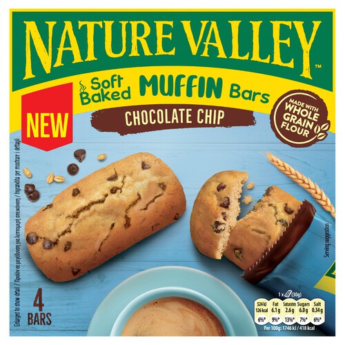 Nature Valley Muffin Bars Chocolate Chip