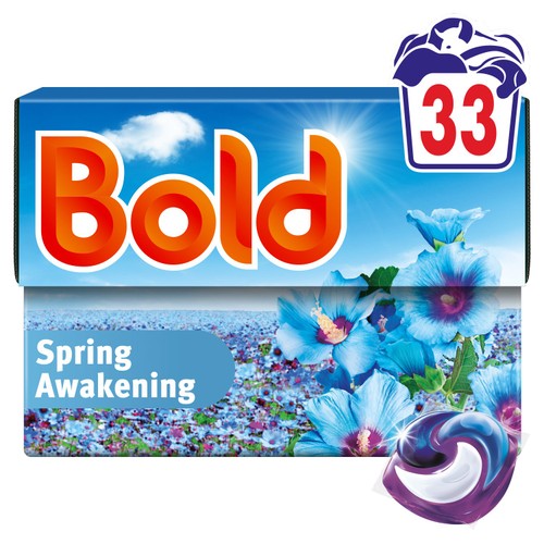 Bold All-In-1 Spring Awakening Washing Capsules