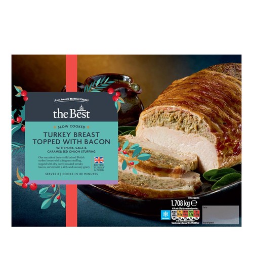 Morrisons The Best Bacon Wrapped Turkey Joint 1.78kg
