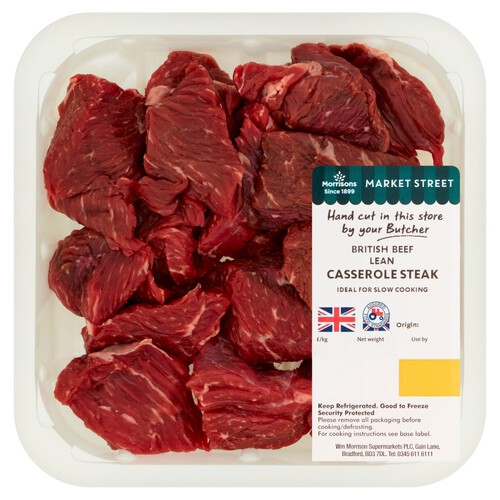 Market Street British Lean Casserole Steak