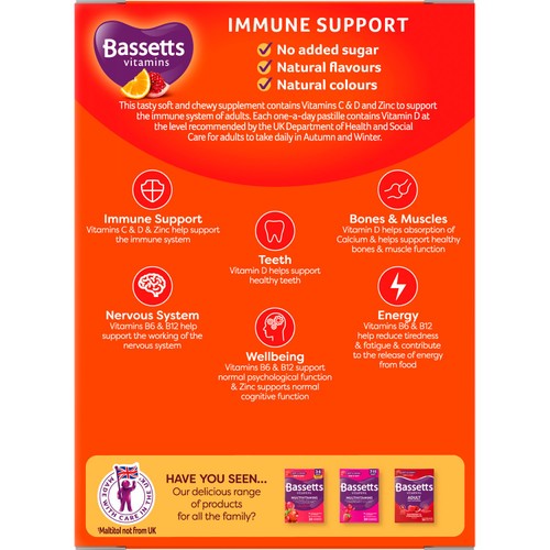 Bassetts Vitamins Immune Support Multivitamins Adult x 30