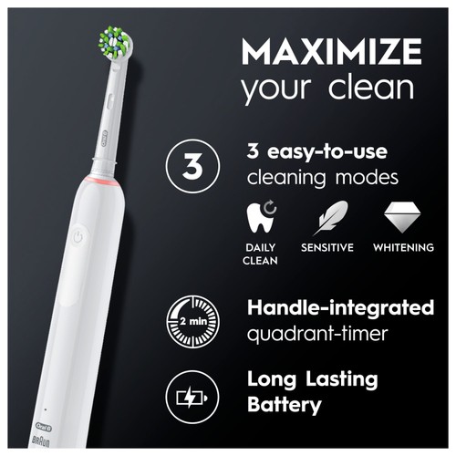 Oral-B Pro 3 - 3000 - Electric Toothbrush