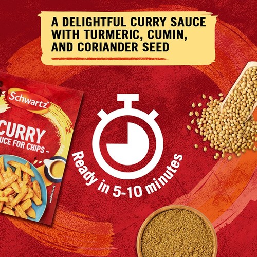 Schwartz Curry Sauce For Chips Mix