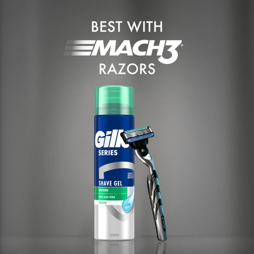 Gillette Series Sensitive Shaving Gel For Sensitive Skin