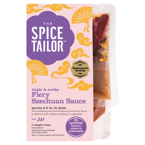  The Spice Tailor Fiery Szechuan Chinese Cooking Sauce Kit